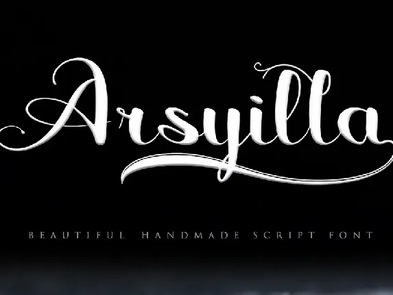 Arsyilla font