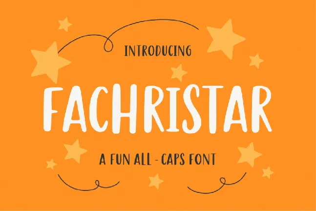 Fachristar font