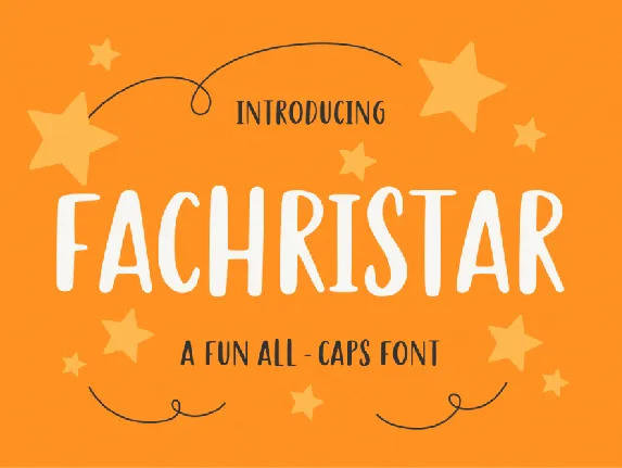 Fachristar font