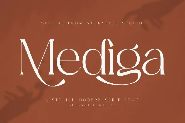 Mediga font