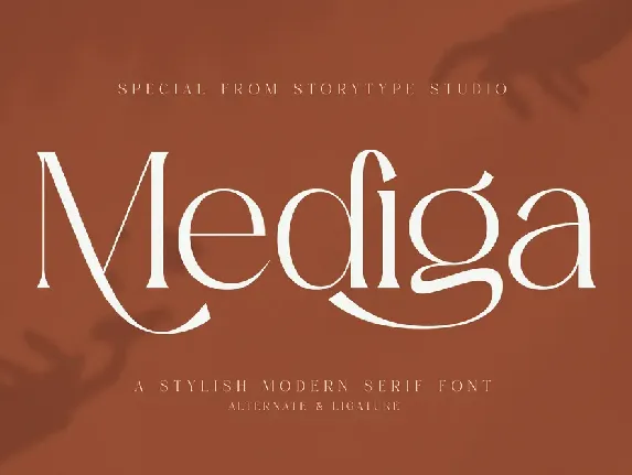 Mediga font