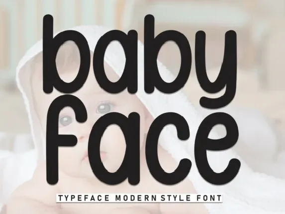 Baby Face Display font