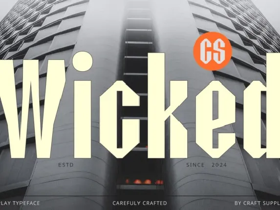 CS Wicked font