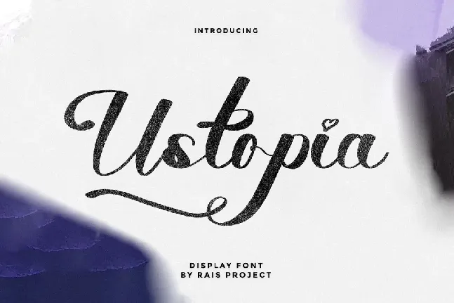 Ustopia Demo font