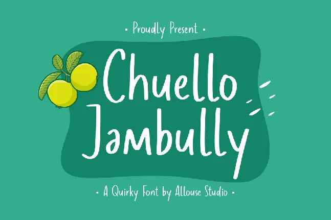 Chuello Jambully font