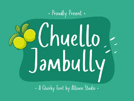 Chuello Jambully font