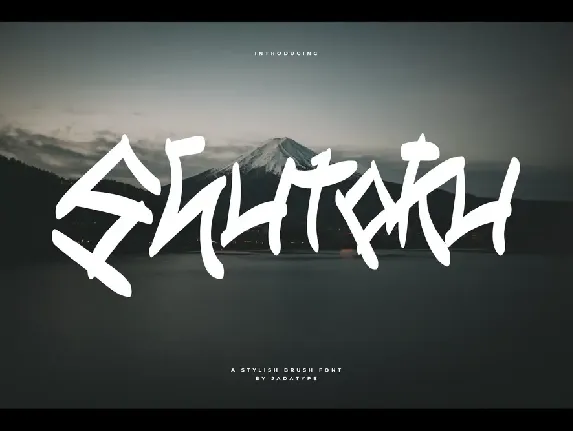 Shutoku font