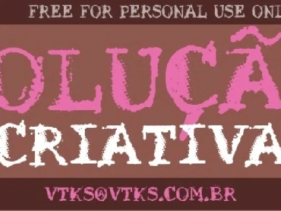 VTKS SOLUÃ‡ÃO CRIATIVA font