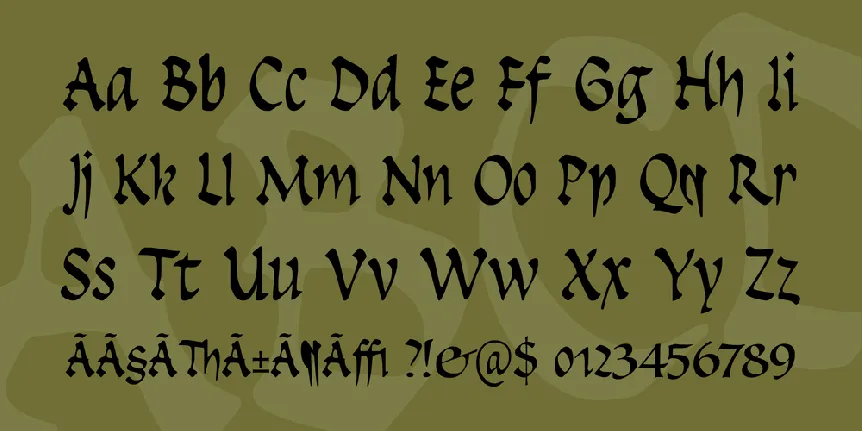 Insula font