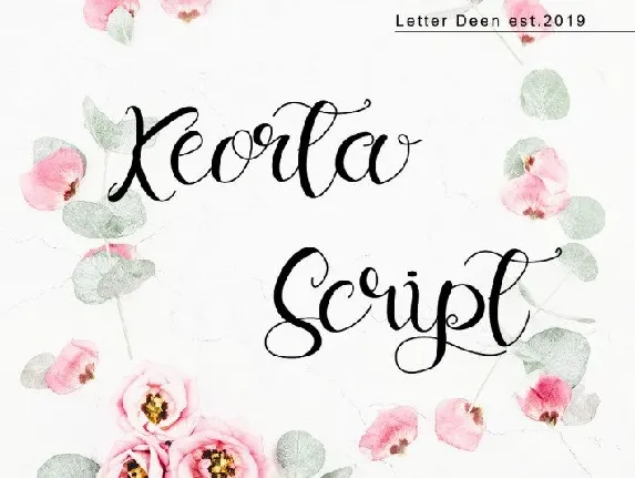 Keorta Script font