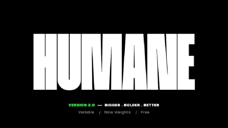 Humane V.2.0 Family font