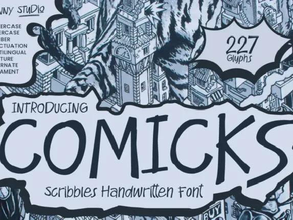 Comicks font