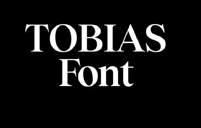 Tobias Family font