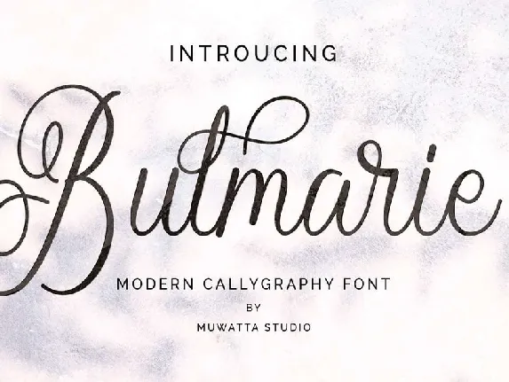 Bulmarie font