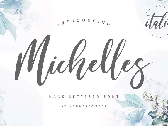 Michelles Script Free font