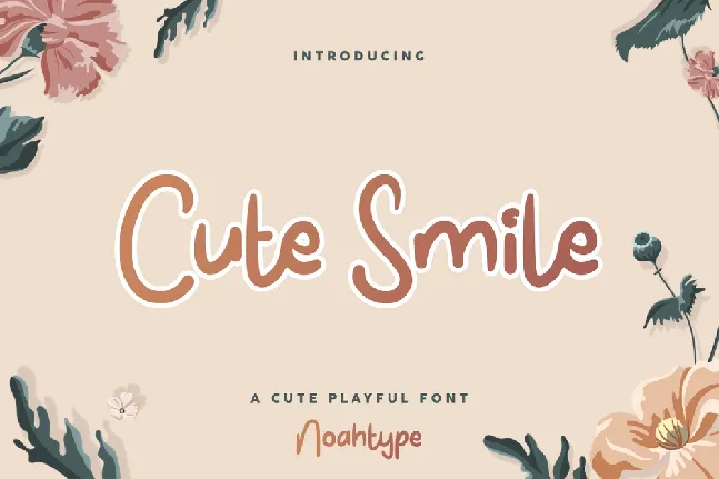 Cute Smile Demo font