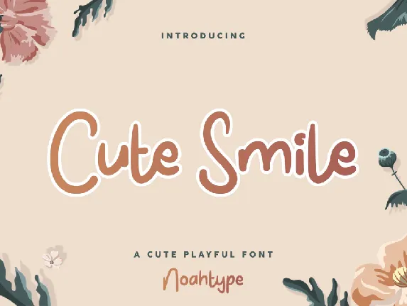 Cute Smile Demo font