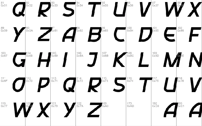 Stragle font