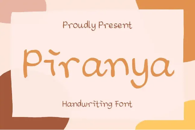 Piranya font