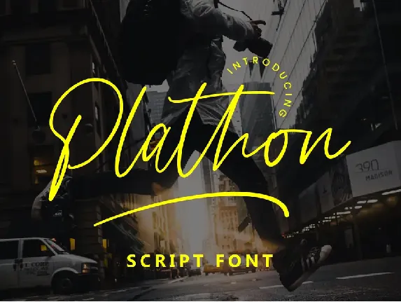 Plathon font