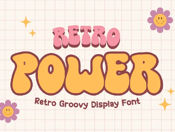 RETRO POWER font