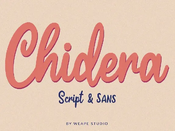 Chidera font