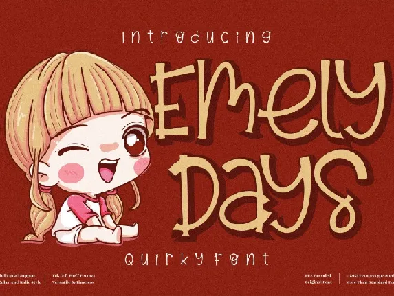 Emely Days font