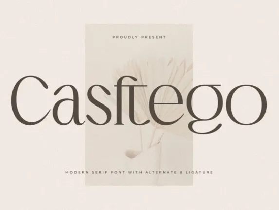 Casftego font