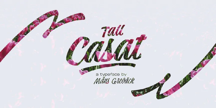 Tall Casat font