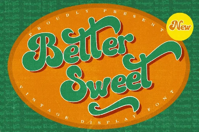 BETTER SWEET DEMO font