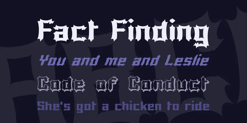 Luciferius font