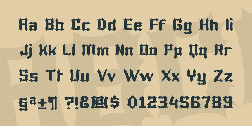 Luciferius font