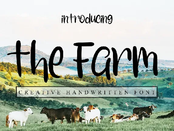 The Farm font