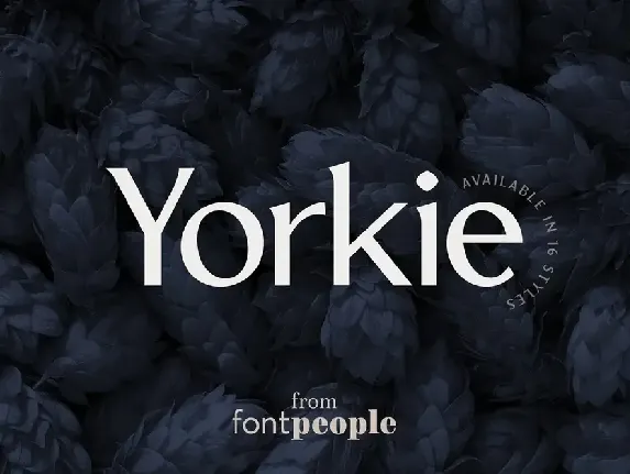 Yorkie Family font