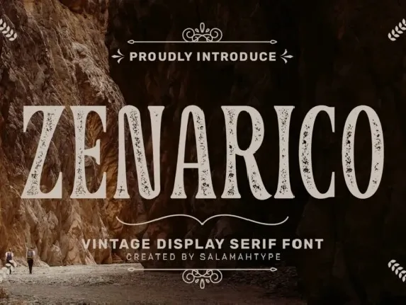 Zenarico font