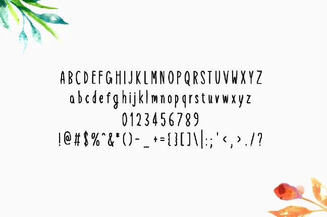 Spring Peace font