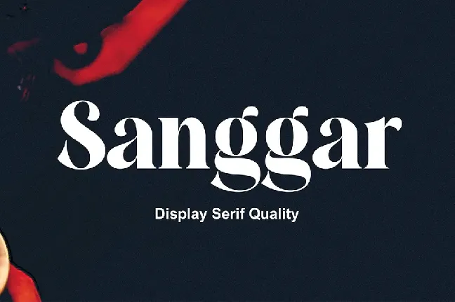 Sanggar font