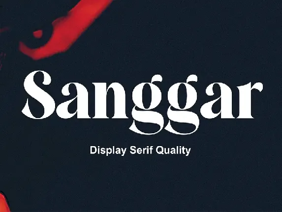 Sanggar font