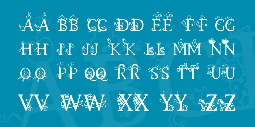 Kids Alphabet font