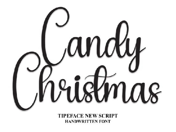 Candy Christmas font