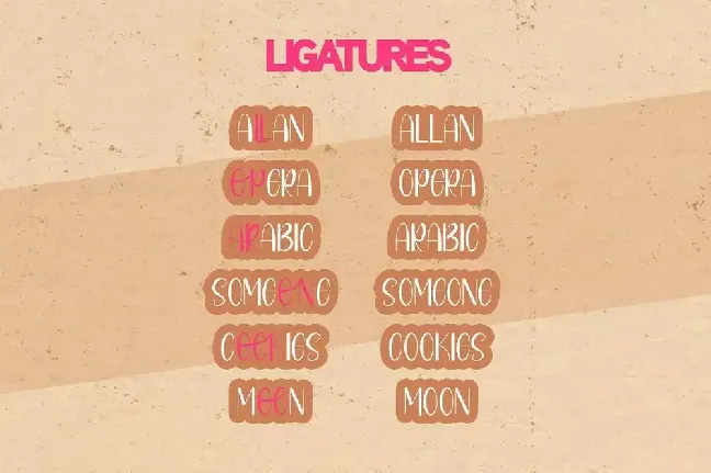 SUGAR COOKIES font