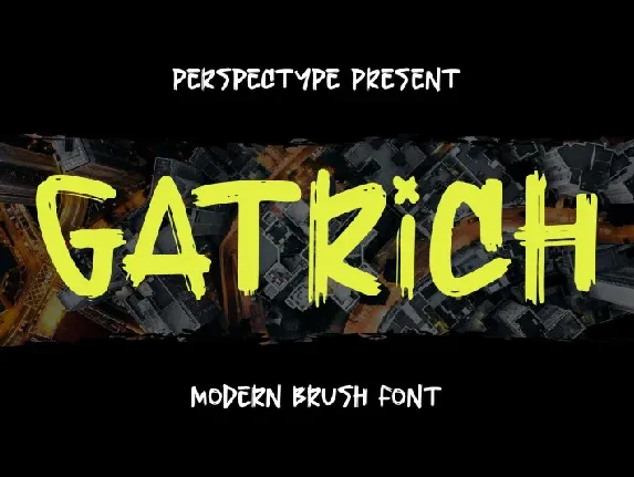 Gatrich font