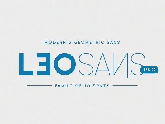 Leo Sans Pro font