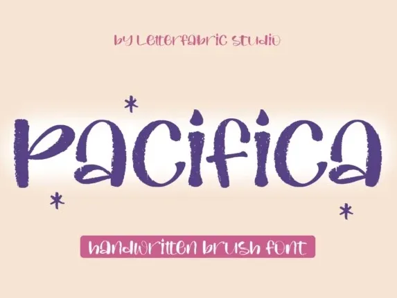 Pacifica font