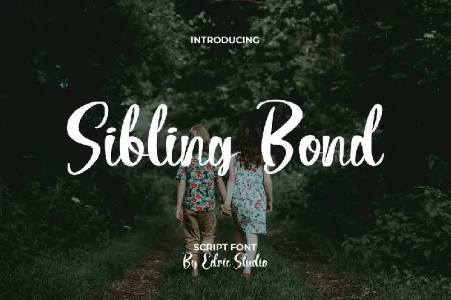 Sibling Bond Demo font