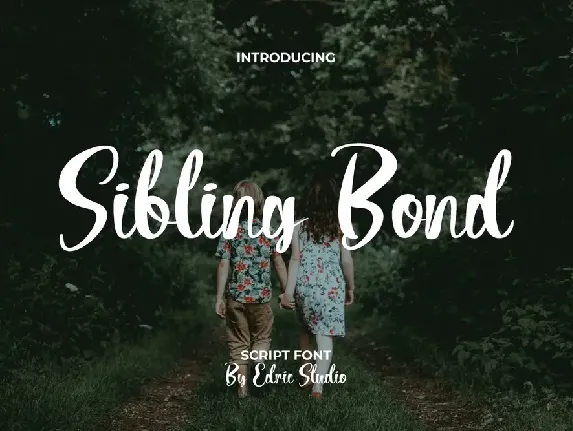 Sibling Bond Demo font