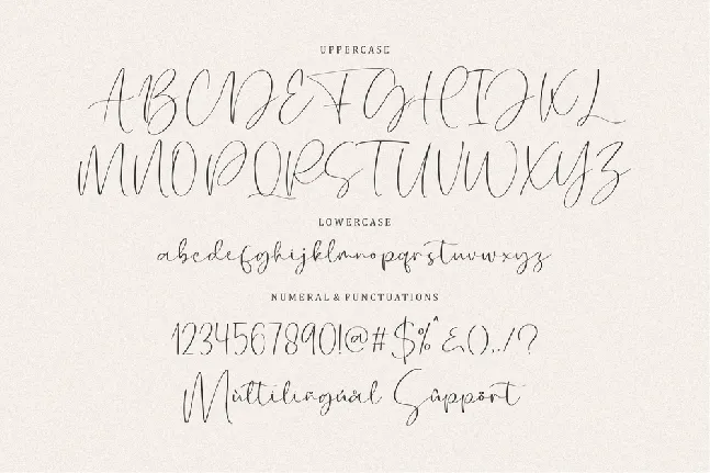 Bridescript font