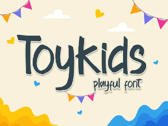 Toykids - Personal Use font