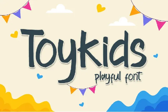 Toykids - Personal Use font