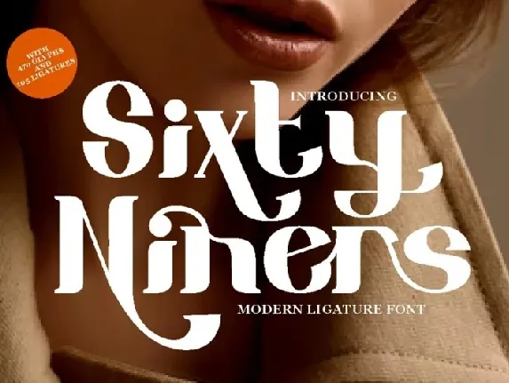 Sixty Niners font